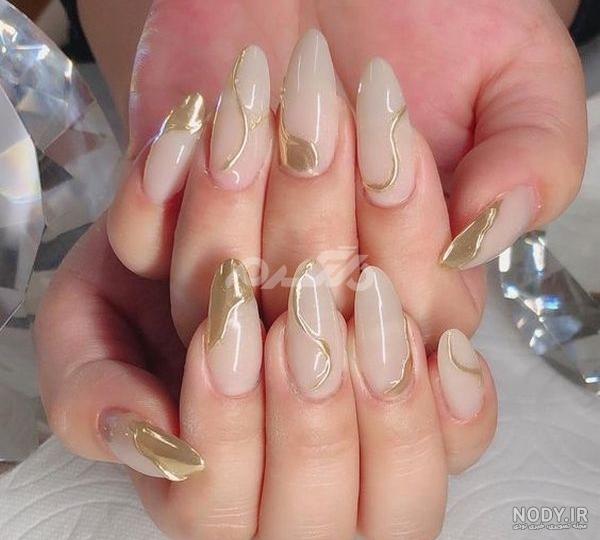 آموزش طراحی ناخن با ورق طلا برای افراد مبتدی