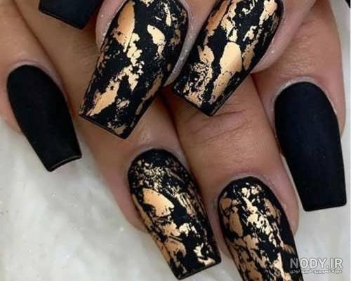 آموزش طراحی ناخن با ورق طلا برای افراد مبتدی