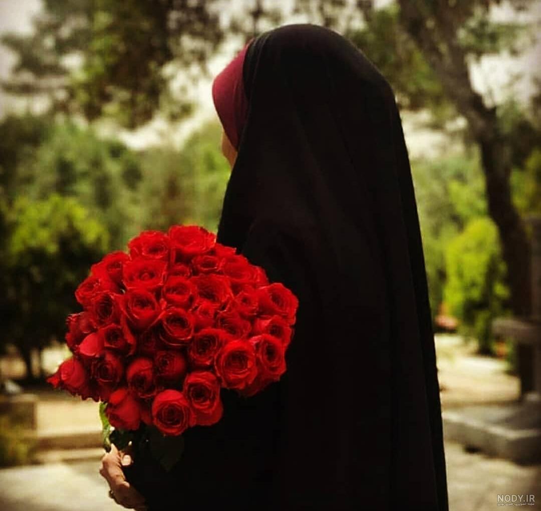 عکس دختر با حجاب مینیاتوری