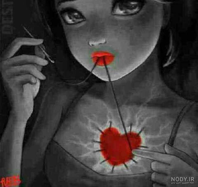 عکس غمگین دخترانه دل شکسته ❤️ [ بهترین تصاویر ]