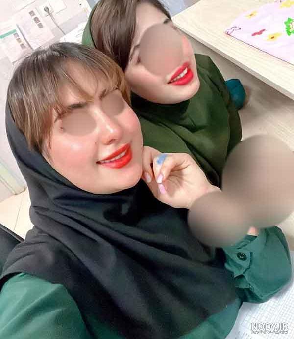عکس مدل مو زیر مقنعه مدرسه