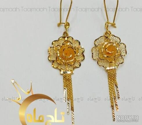 عکس گوشواره گل