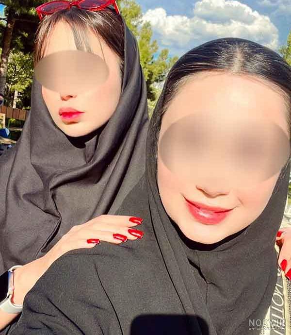 مدل مو جلو برای زیر مقنعه - فیلو