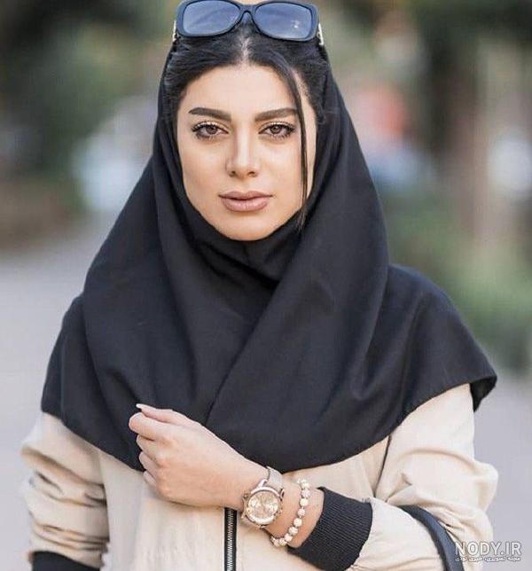 مدل مو زیر مقنعه برای مدرسه | مدل جلوی مو زیر مقنعه