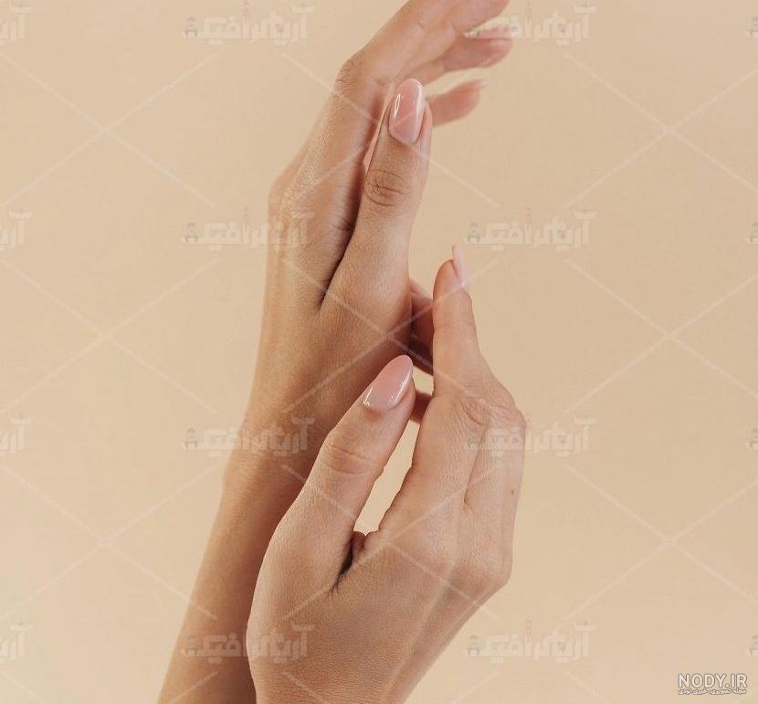 پس زمینه عکاسی ناخن