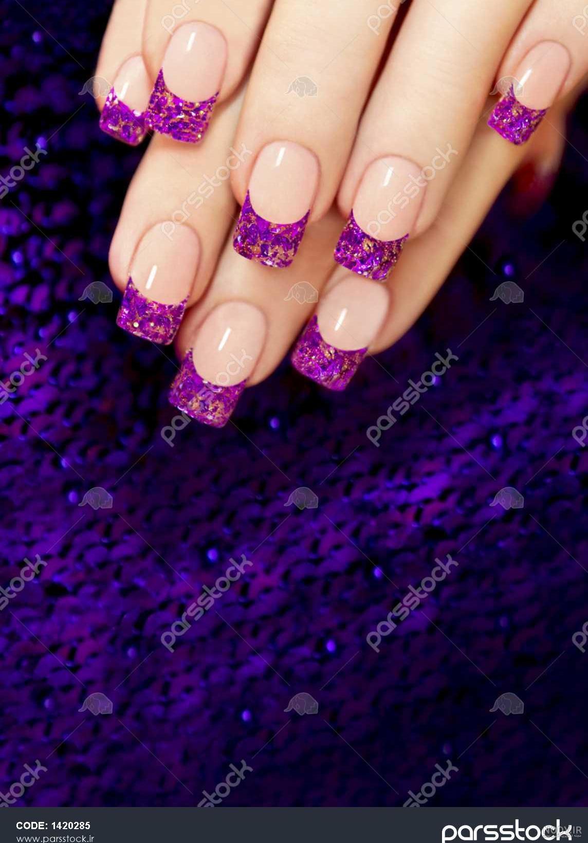 پس زمینه ناخن