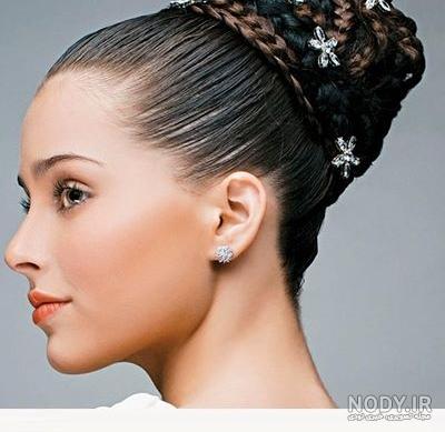 گالری عکس شینیون مو عروس گالری عکس شینیون مو عروس