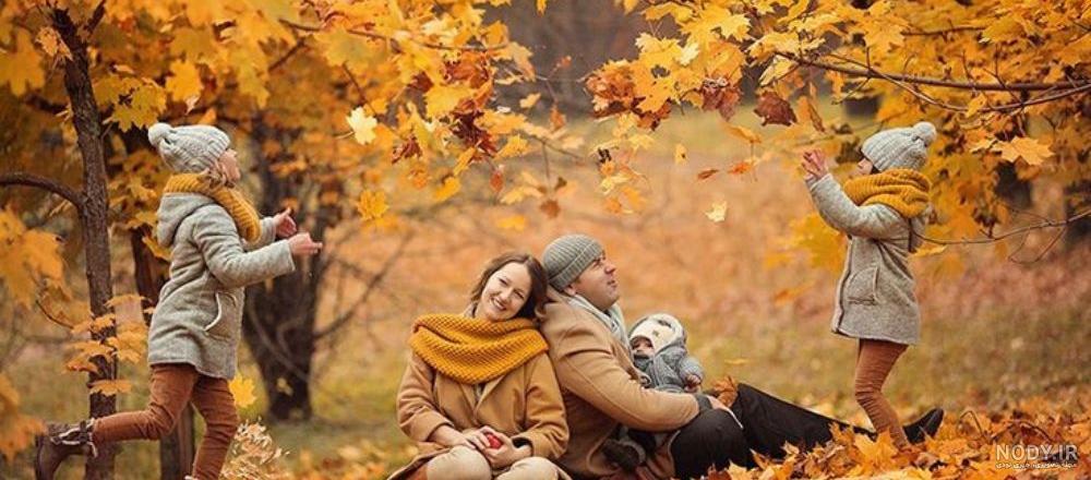 ۴۰ ایده فوق‌العاده برای ژست عکاسی پاییزی کودک | استودیو عکاسی کودک ...