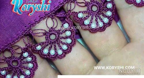 آموزش سوزن دوزی بلوچی قسمت 85 کریشی حلقه آموزش سوزن دوزی بلوچی قسمت 85 کریشی حلقه