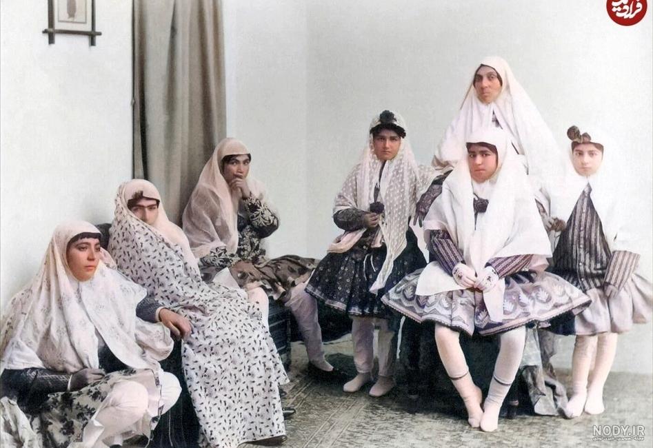 زنان عصر قاجار (عکس)