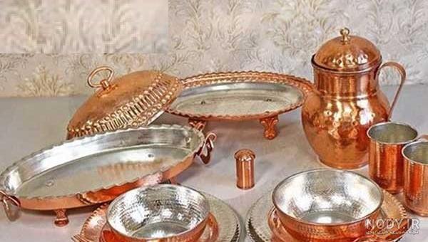 سرویس ظروف مسی