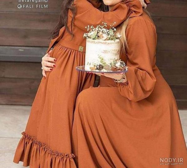 عکس کیک تولد مادر دختری عکس کیک تولد مادر دختری