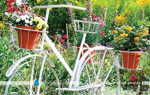  عکس پروفایل دوچرخه و گل