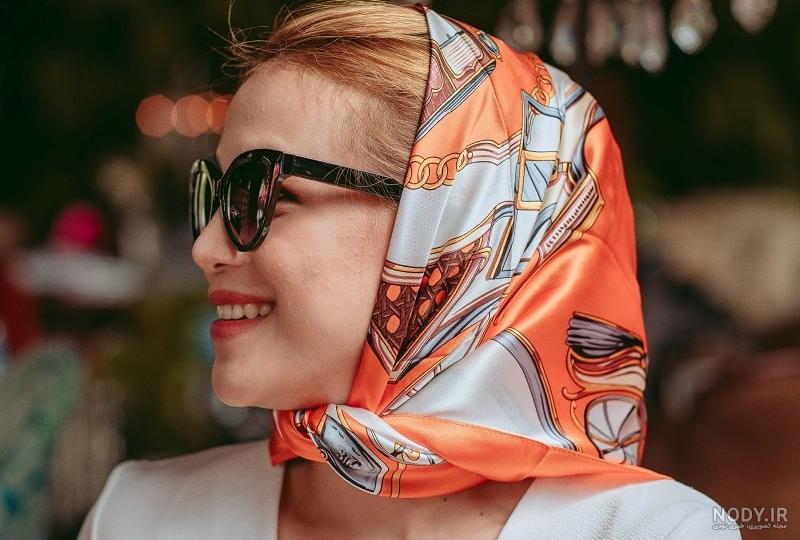 عکس با حجاب روسری