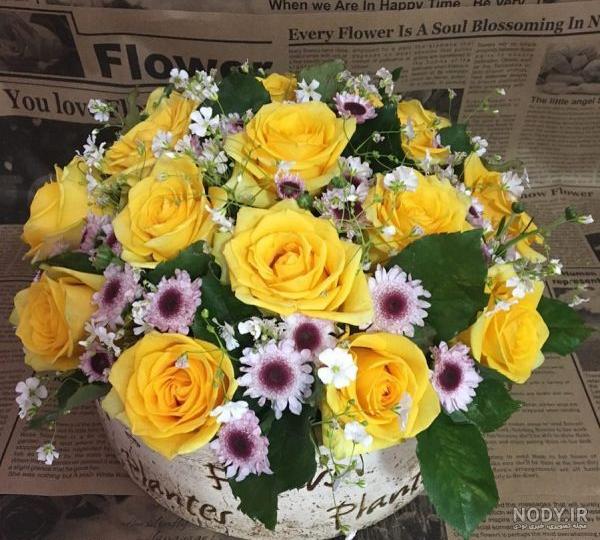 عکس دسته گل زیبا برای پروفایل
