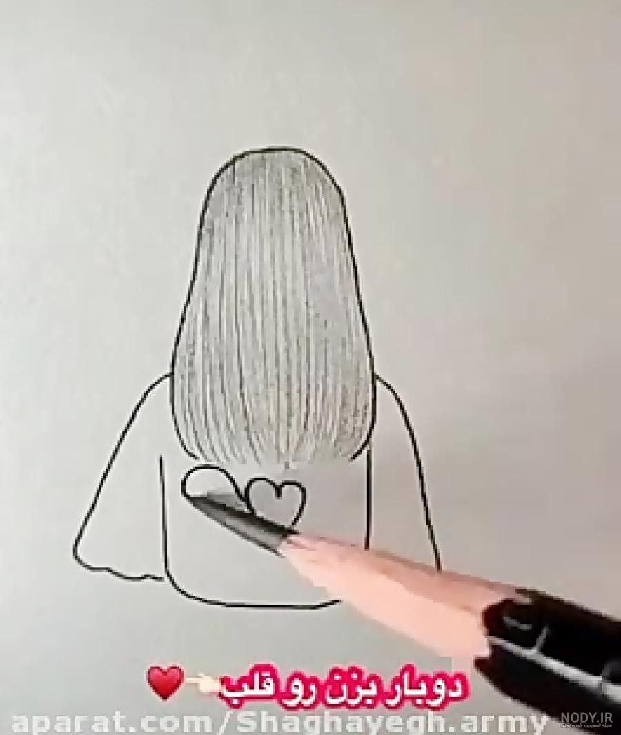 نقاشی ساده دخترانه فانتزی نقاشی ساده دخترانه فانتزی