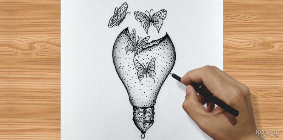 نقاشی فانتزی طراحی ساده