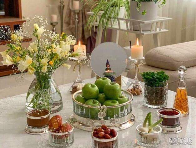 ایده برای تزیینات سفره هفت سین