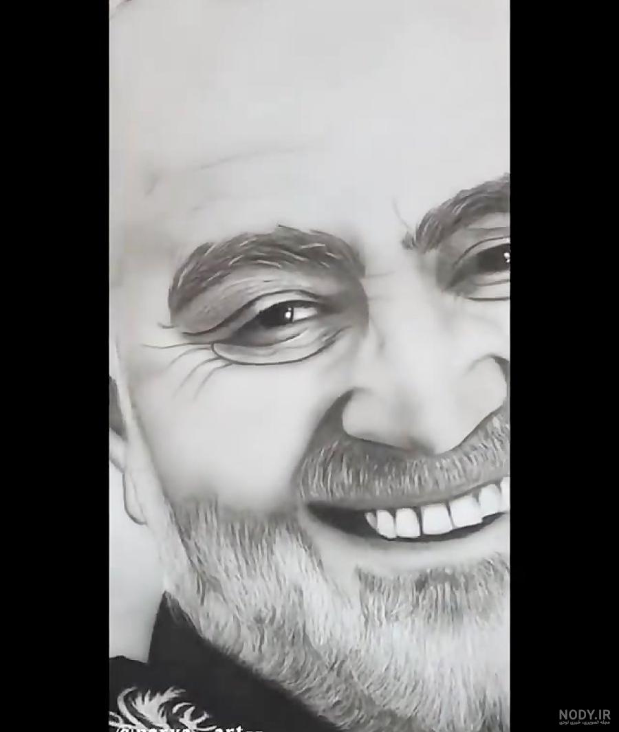 طراحی عکس شهید حاج قاسم سلیمانی طراحی عکس شهید حاج قاسم سلیمانی