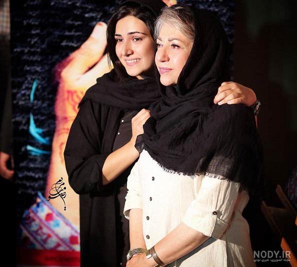 عکس : باران کوثری و مادرش