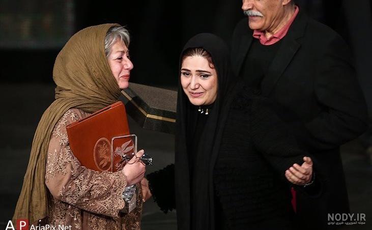 عکس باران کوثری با مادرش - عکس نودی