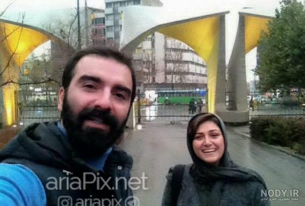 عکس باران کوثری و پدرش - کامل (مولیزی)