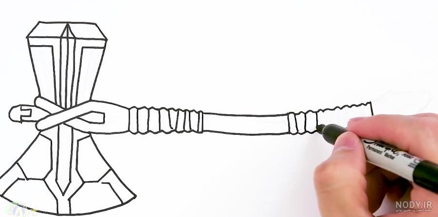 عکس نقاشی تبر ثور