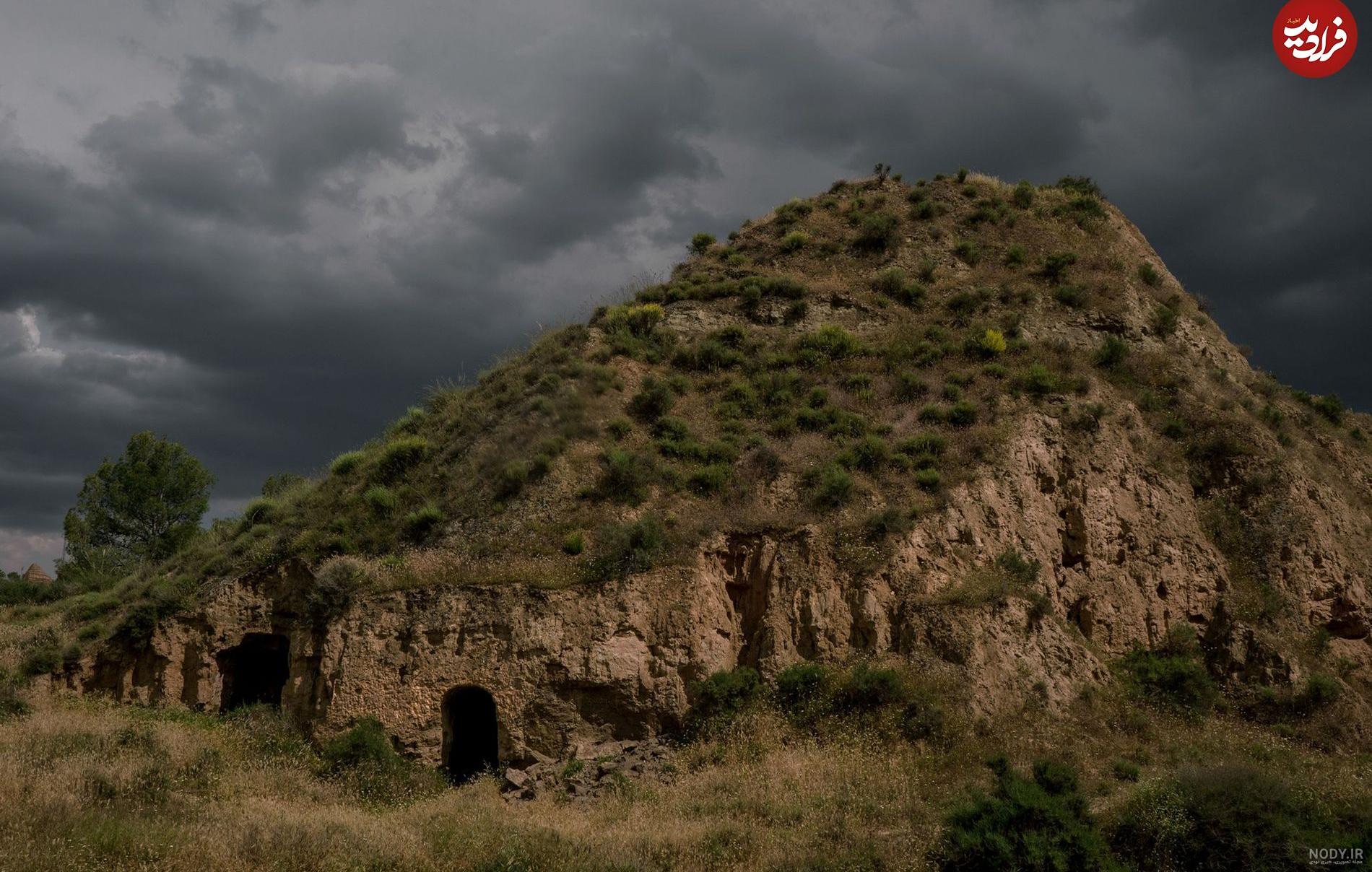 عکس واقعی غارنشینان