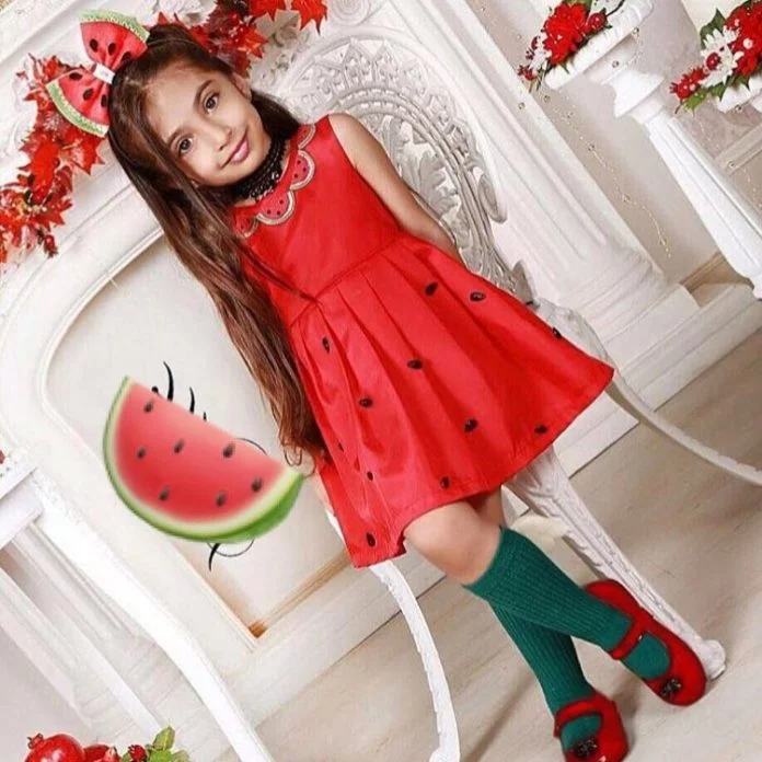 مدل لباس شب یلدا بچه گانه دخترانه