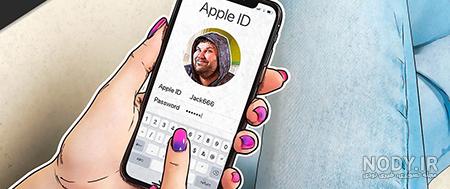 نحوه گذاشتن عکس روی اپل ایدی