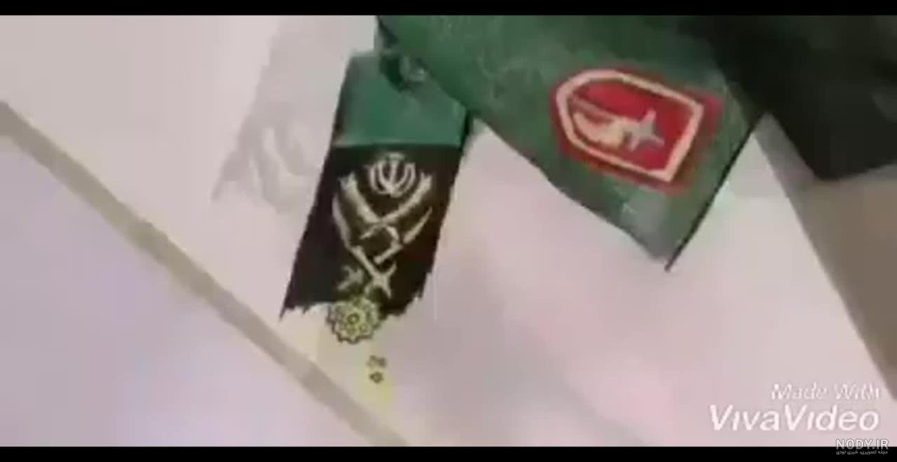 نقاشی ساده از سردار حاج قاسم سلیمانی نقاشی ساده از سردار حاج قاسم سلیمانی