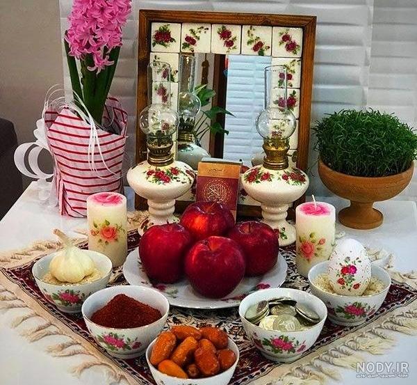 هفت سین 1401 | 50 ایده ناب از سفره 7 سین با جدیدترین ظروف مس/ سفال/ رزین