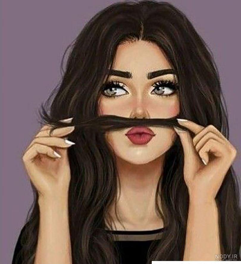 پروفایل دخترانه فانتزی | عکس پروفایل دخترانه فانتزی عروسکی و ...