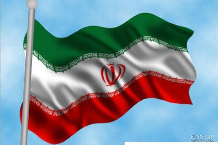 ۱۳ نقاشی پرچم ایران کودکانه بدون رنگ و رنگی • ستاره