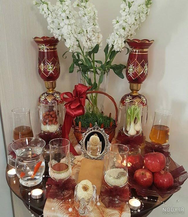۴۲ ایده برای چیدن سفره هفت سین درنوروز (۹۸)