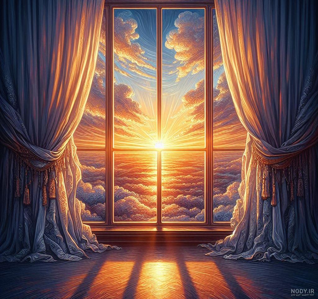 عکس خفن عکس طلوع خورشید در بهار