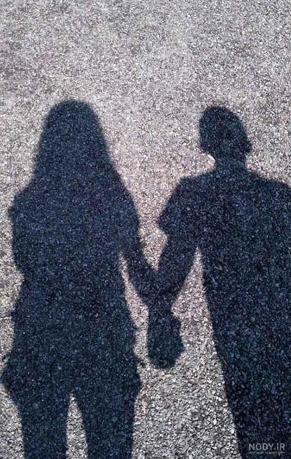 دانلود عکس سایه دونفره عاشقانه