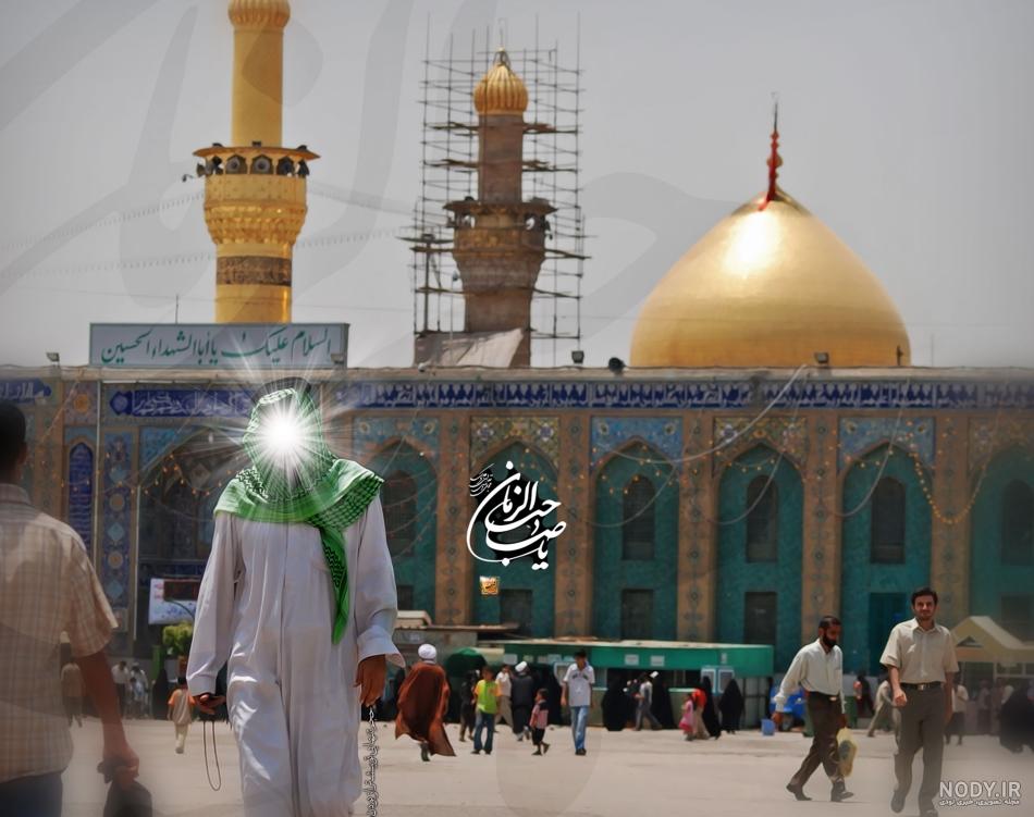 عکس امام حسین خون
