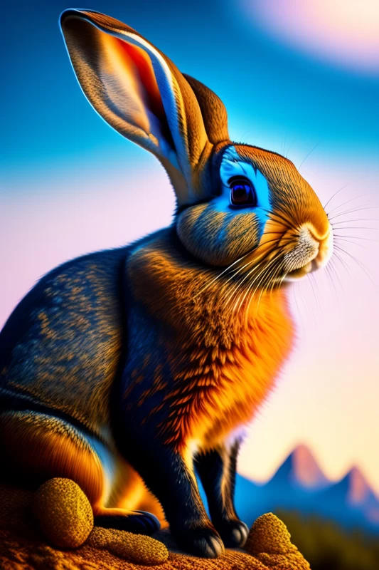 عکس خرگوش چشم آبی عکس خرگوش چشم آبی