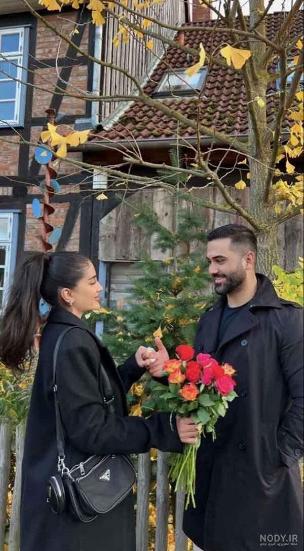 عکس سایه دونفره طبیعی