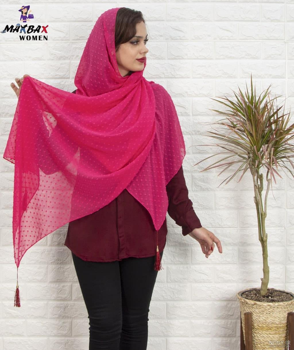 عکس شال دخترانه مشکی - عکس نودی