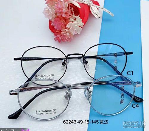 عکس عینک طبی برای صورت گرد ۱۴۰۰ - عکس نودی