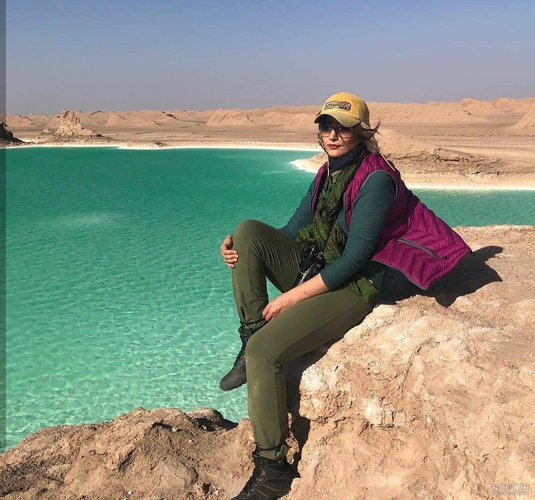 عکس: لادن مستوفی با یک گریم کاملاً شرقی