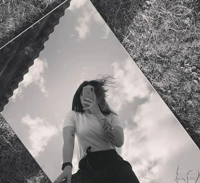 عکس پروفایل دخترونه نیم رخ