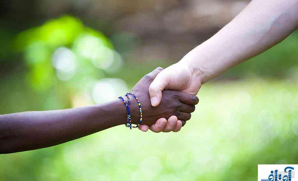 عکس پروفایل عاشقانه دونفره سیاه سفید با متن