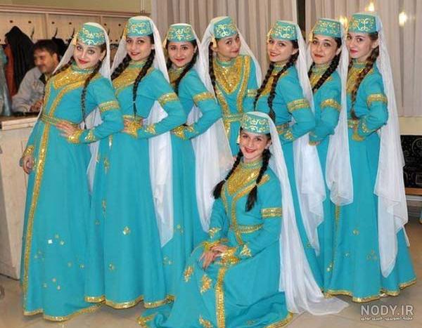 مدل‌های زیبای لباس محلی آذری مردانه و زنانه - ستاره