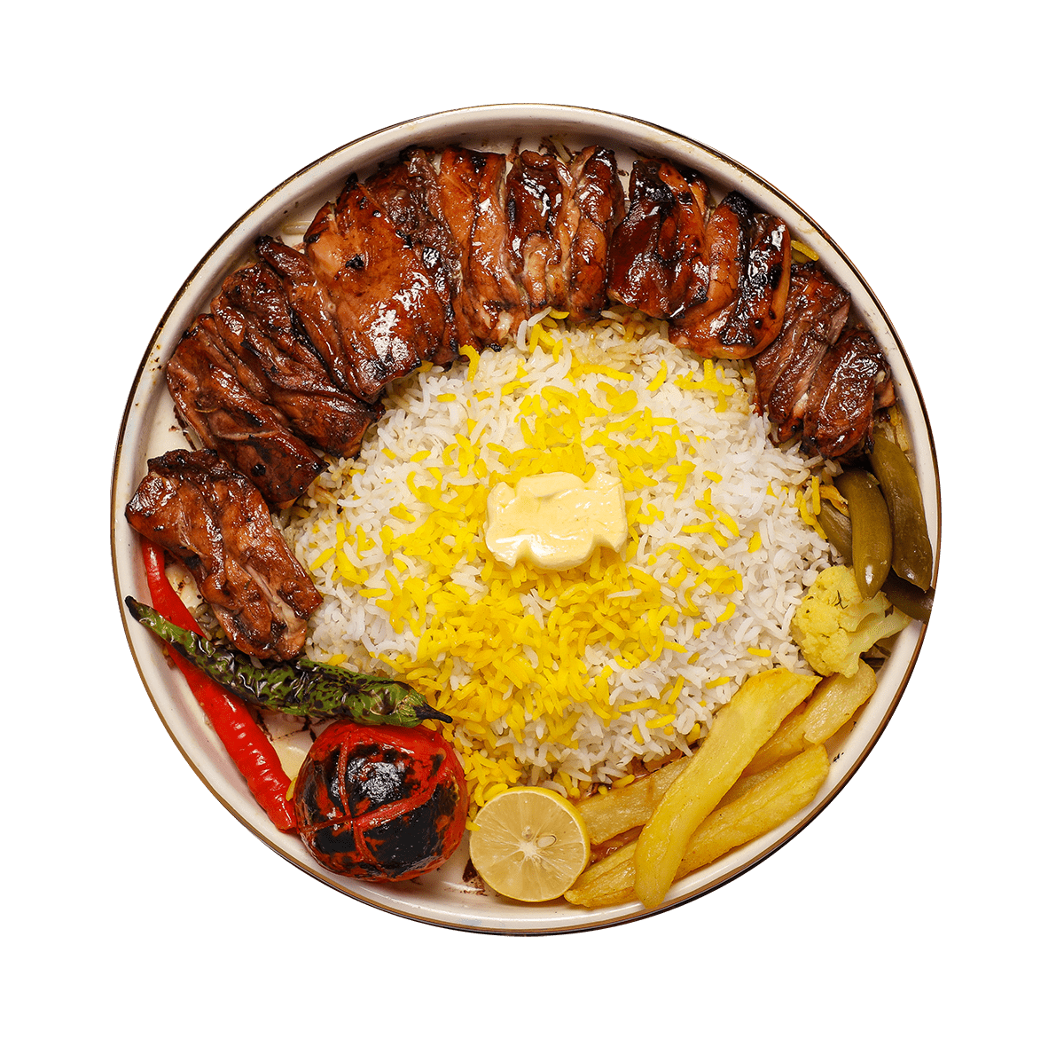 چلو جوجه کباب لاری - آتیسا