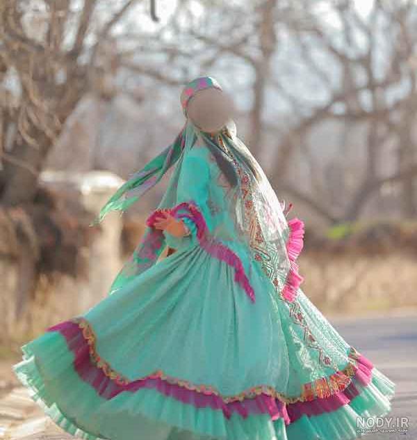  عکس مادر با لباس محلی ایران