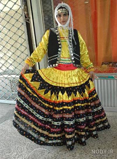  عکس مادر با لباس محلی ایران