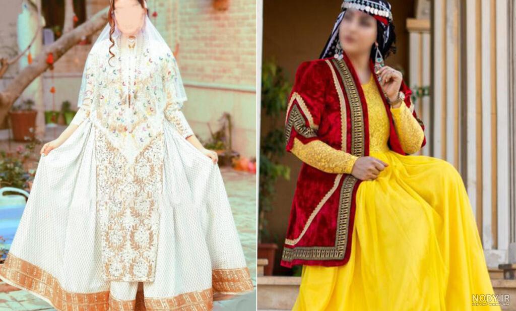  عکس مادر با لباس محلی ایران